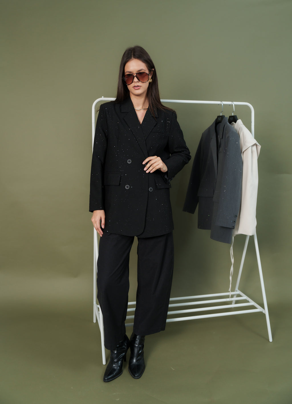 Luxury Blazer with glitters