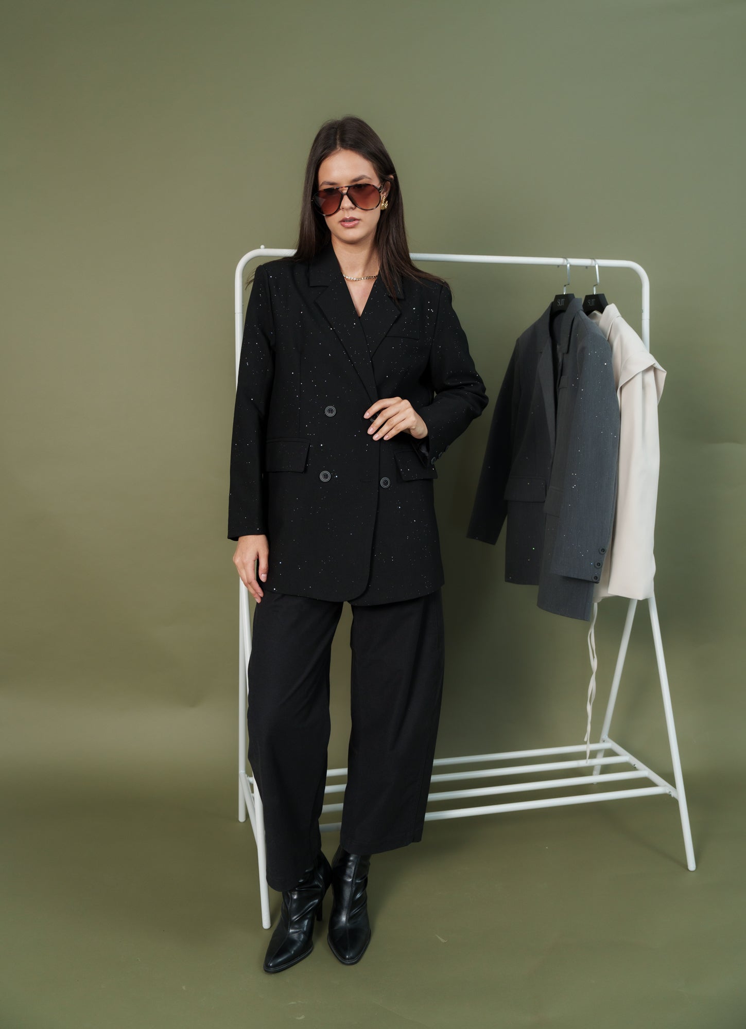 Luxury Blazer with glitters